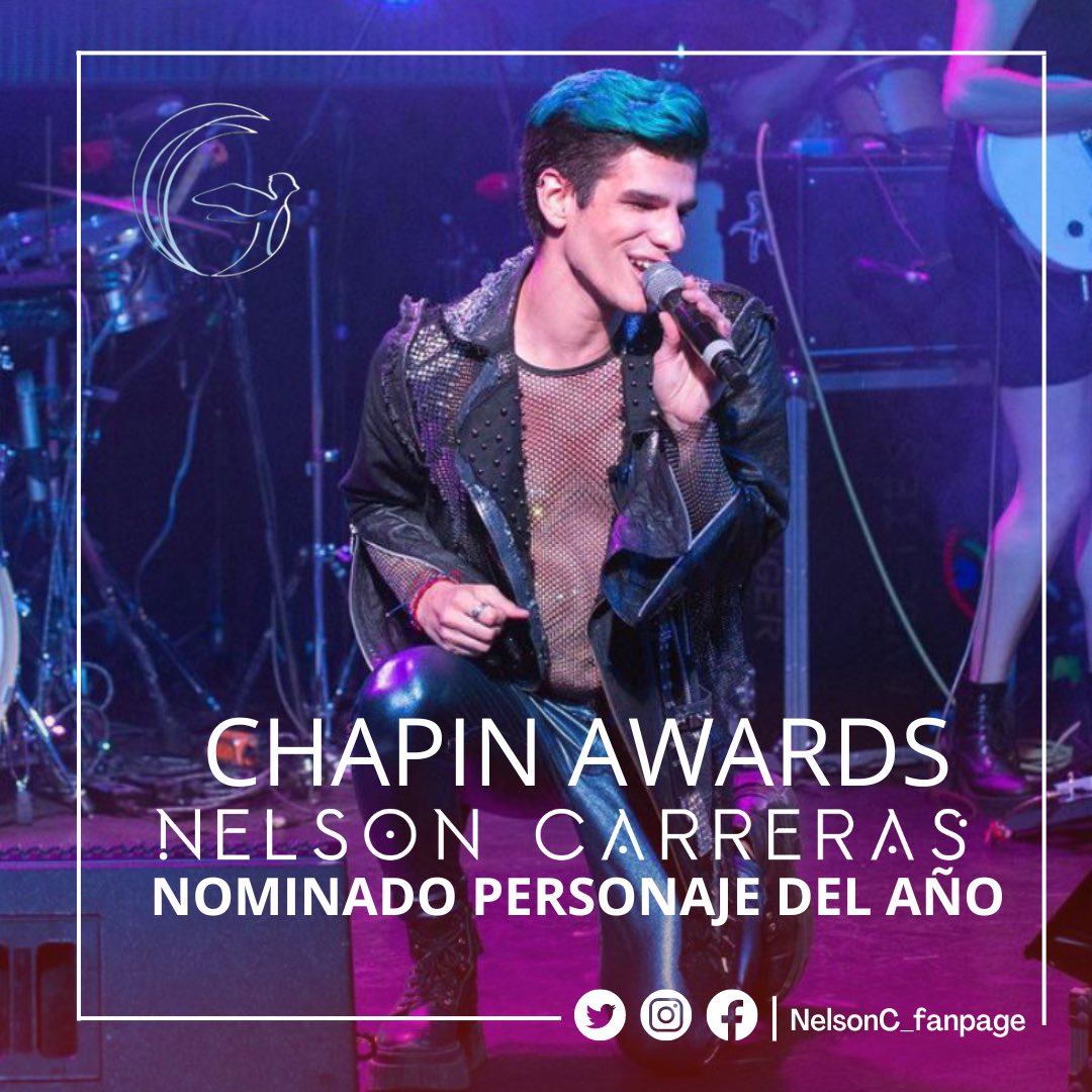 <a href="/SoyNelsonC/">Nelson Carreras Oficial</a> nominado a los CHAPIN AWARDS como PERSONAJE DEL AÑO
Vota ahora: chapinawards.com/?fbclid=PAAaZA…
#FelizMiercoles #Guatemala #nelsoncarreras