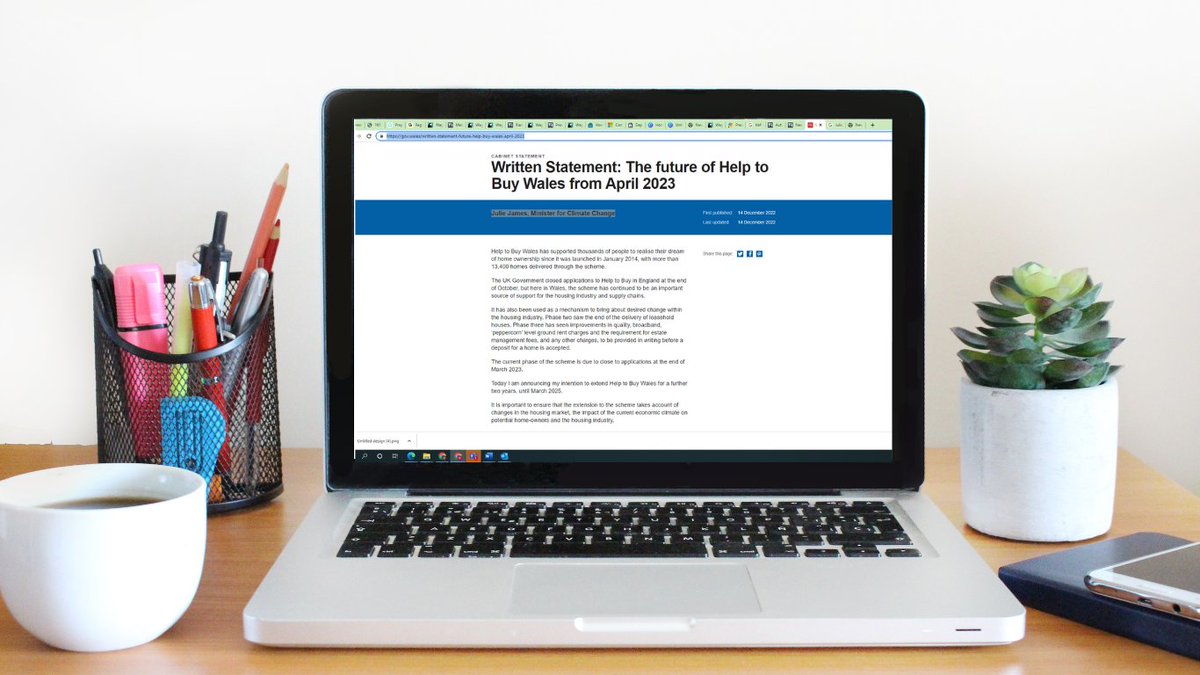 HBFWales's tweet image. We warmly welcome @JulieJamesMS's confirmation of Welsh government's intention to extend the #HelptoBuy scheme in wales to March 2025. 👍🏘️

Read our full response: hbf.co.uk/news/hbf-respo…