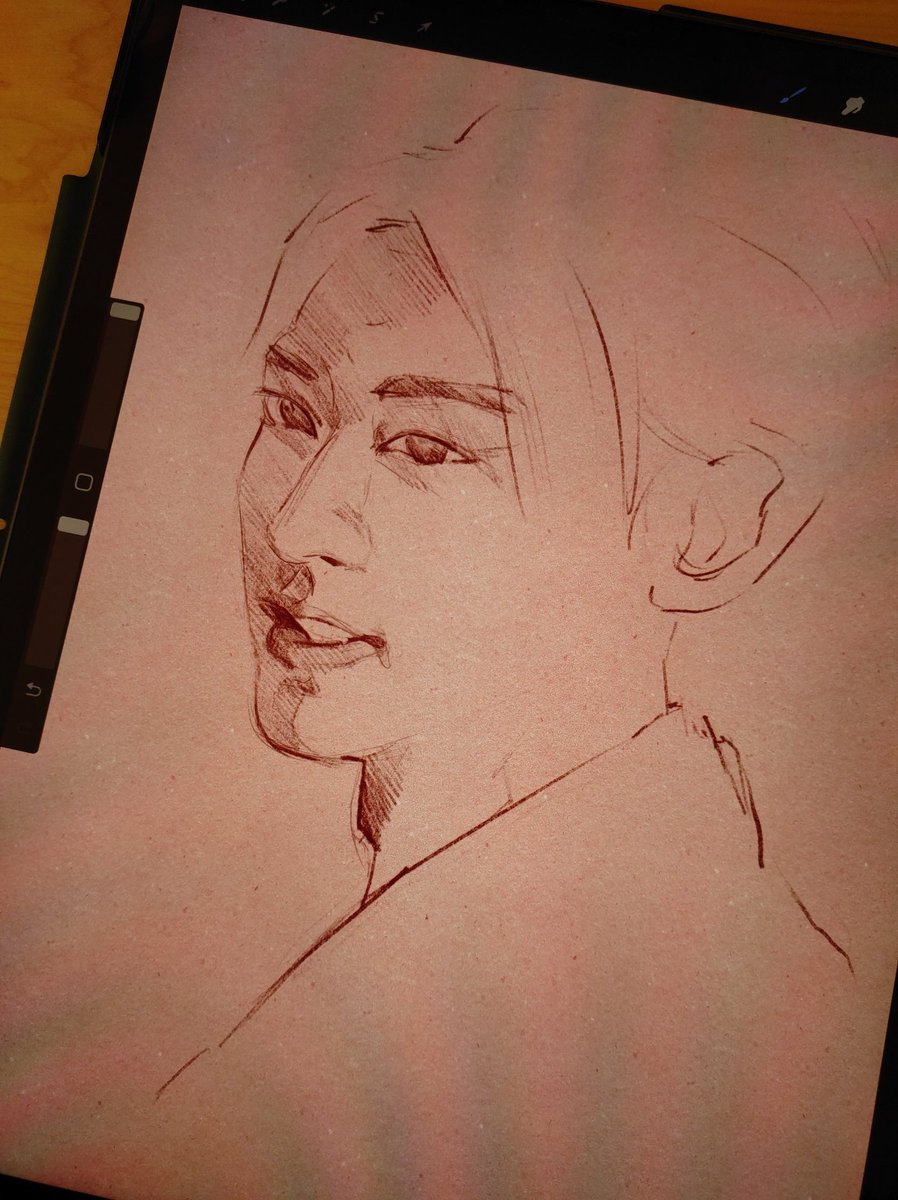 WisesnailArt's tweet image. A quick sketchy #WindMaster I'm doodling because I'm a devoted believer 🤭

#Procreate #ShiQingxuan #ChangHuasen #Tgcf #EternalFaith #sketch #Wisesnail