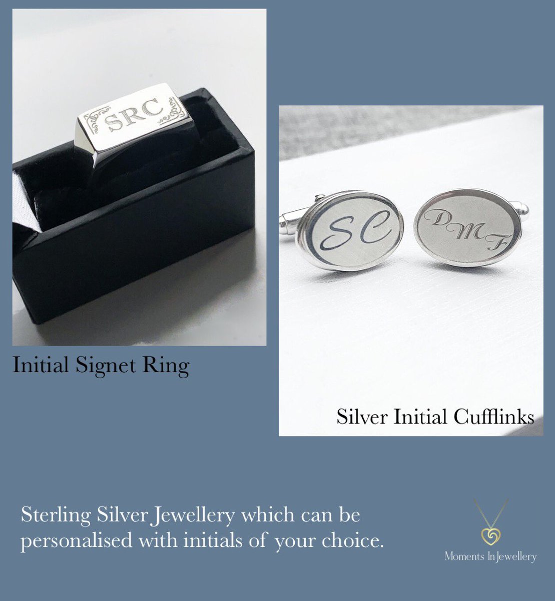 Moments_In_J's tweet photo. CHRISTMAS GIFTS FOR YOUR DAD 🎄❤️

Each can be personalised initials of your choice.

These are available to buy on our Etsy shop
 https://t.co/tECxkE96Sp

Made in the Jewellery Quarter in Birmingham 🤩 https://t.co/HxZE0guVo2