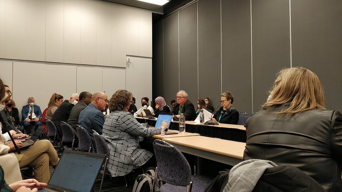 Biodiversity related convention leads (IWC, CITES, CMS, RAMSAR, IPPC, WHC, ITPGRFA) gathering now at #COP15 to confirm they stand ready to collaborate to deliver the goals and targets of the #GlobalBiodiversityFramework