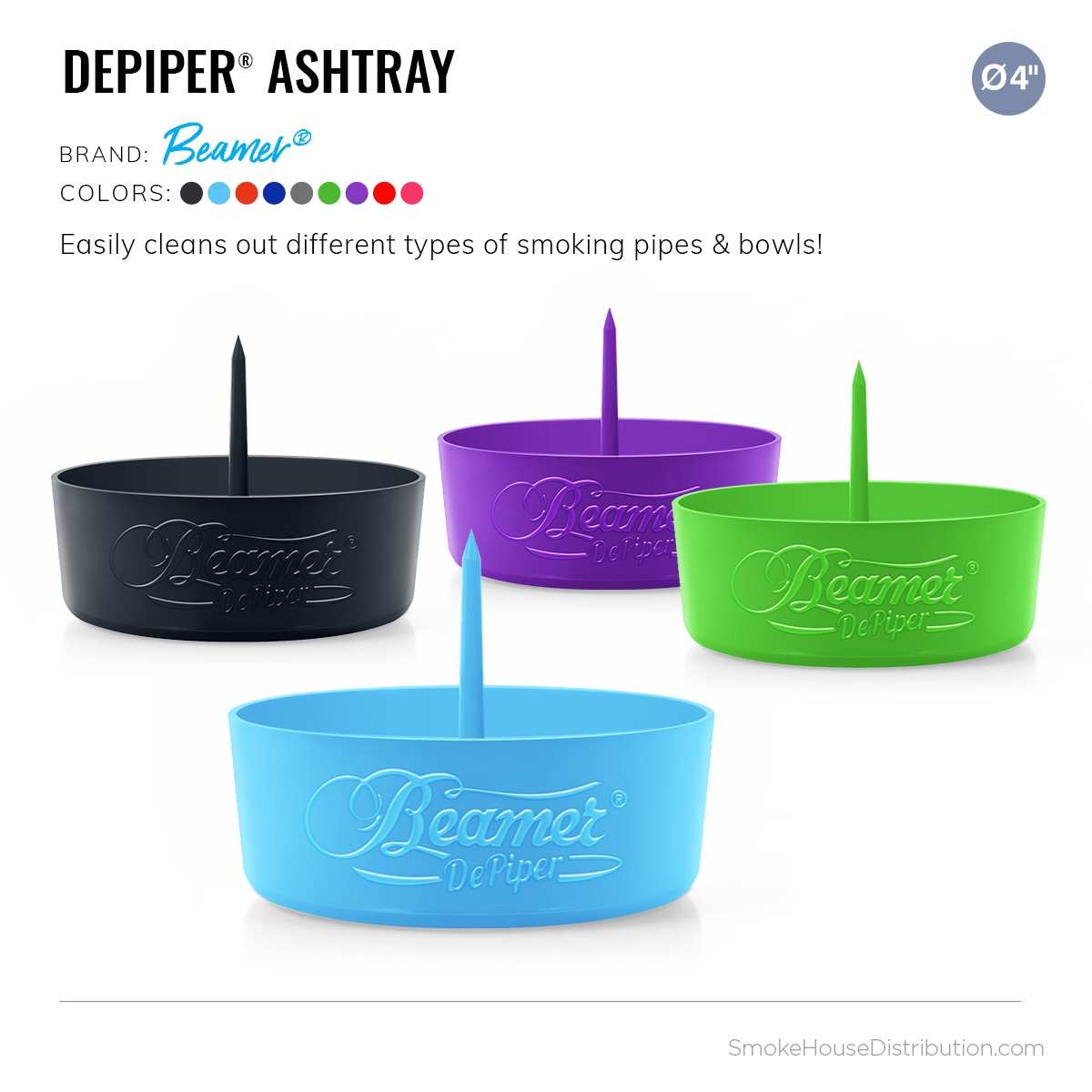 SmokeHouseDist's tweet image. HOW TO: Use a Depiper. Step 1: Grab your gunky piece. Step 2: Use the pointy end of the Depiper to scrape out the ick. 
Step 3: Enjoy a fresh hit with your clean pipe 🥳🎉