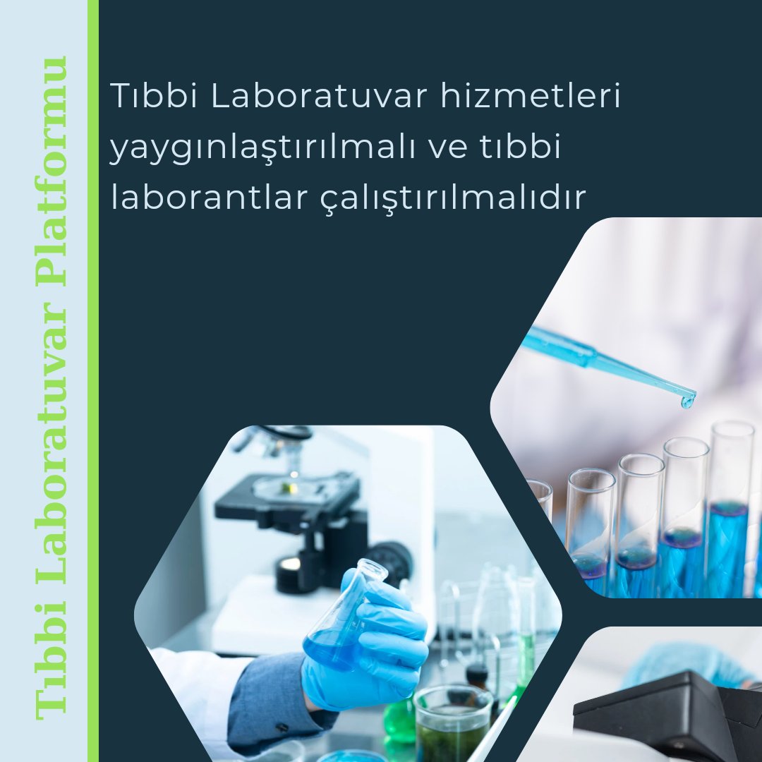 Tıbbi Laboratuvar hizmetleri yaygınlaştırılmalı ve tıbbi laborantlar çalıştırılmalıdır <a href="/drfahrettinkoca/">Dr. Fahrettin Koca</a> 
#LaborantsızReformOlmaz