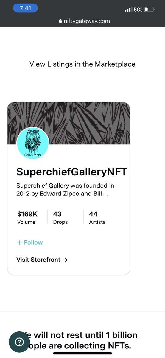 SuperchiefNFT's tweet image. Gm y’allll

We joined @niftygateway about 
6 weeks ago and our sales figures are For The Culture

Join ussss - 2023 gonna be a beast.