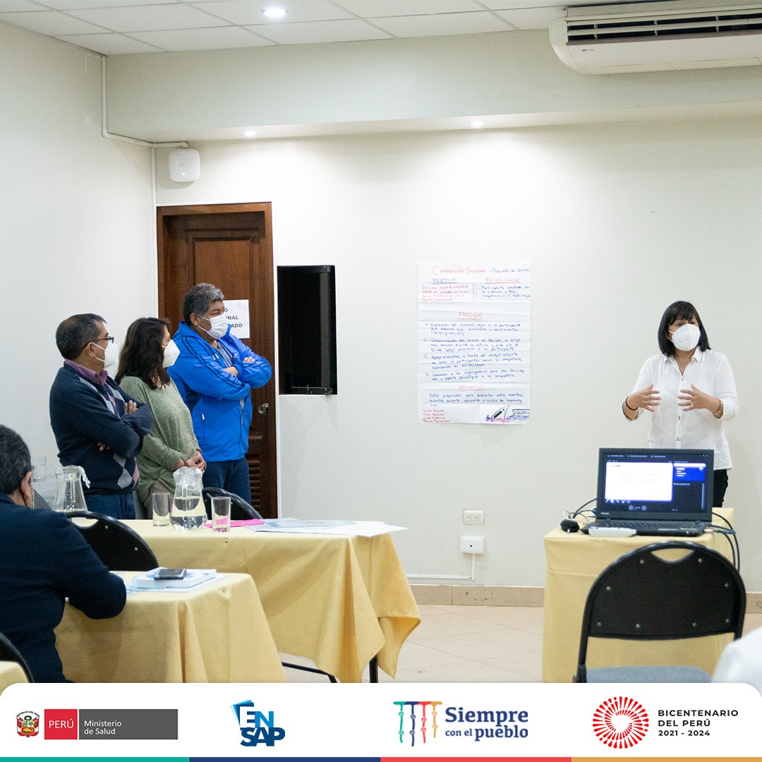 ENSAPDELPERU's tweet photo. 📣 #Capacitandoporlasalud
#CURSO: FORMACIÓN DE TUTORES ENSAP-NIVEL INTERMEDIO
.
Taller presencial - Región Lambayeque 💪🙂
.
#Minsa @Minsa_Peru https://t.co/bBiGXnGHVp
