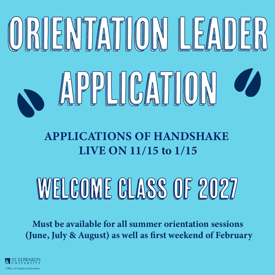 seu_involvement's tweet photo. We hope you have enjoyed the first few days of winter break and are able to relax from the busy semester. As we gear up for spring, don't forget to check out the Orientation Leader Application on Handshake until January 15th. 

#ToppersUp https://t.co/KUq95JcVQV