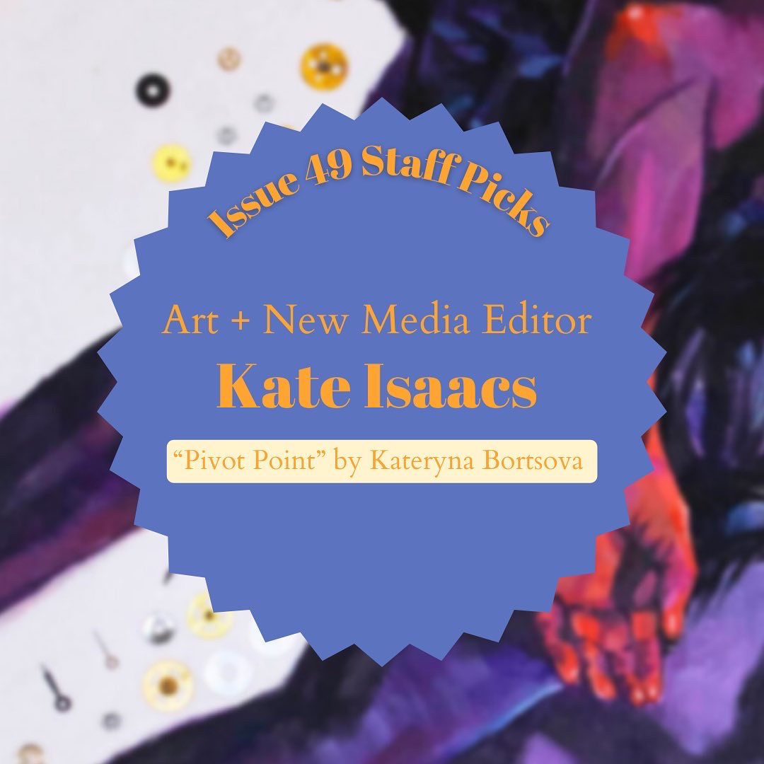 OxMagMiami's tweet photo. Our last #staffpick from #issue49 is from our Art + New Media Editor, @KateeLore! See more art via link in bio! #art #newmedia #litmag https://t.co/WHmnuizjKX
