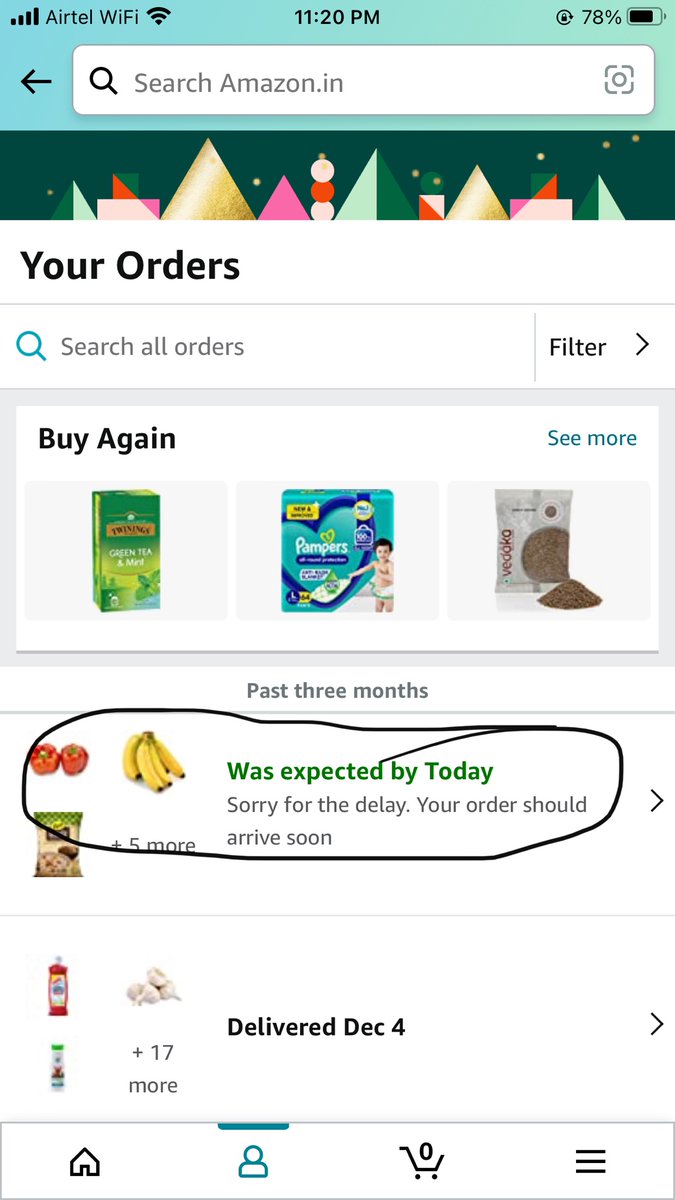 snehatanwar6's tweet image. @amazonIN where is my amazon fresh order, waiting since 3 pm still showing out for delivery, worst experience so far will never trust you guys #amazonbadservice
