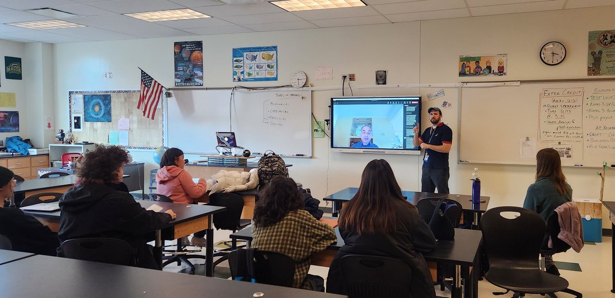 Good Science Talk yesterday! 
#APSgreen #EnviSciEd