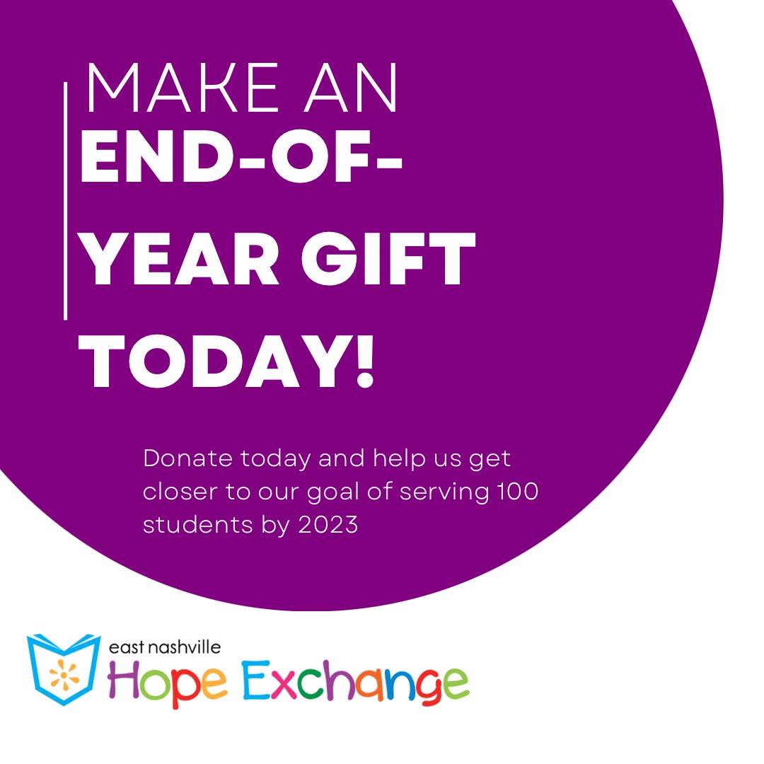 EastNHE's tweet photo. Give the gift of hope to strengthen the literacy rate of at-risk children. Consider making an end-of-year gift today and help us get closer to our goal! https://t.co/XCqdzcsQYj