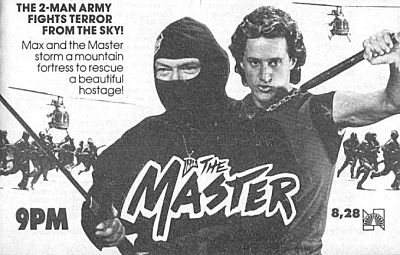Cinedlos80's tweet photo. #TheMaster una sola temporada pero magistral . #LeeVanCleef como el máster Ninja #TimothyVanPatten como el alumno y @ShoKosugiInst como el Ninja villano . Cuando los Ninyas eran #Ninjas https://t.co/x1Yn811T1j
