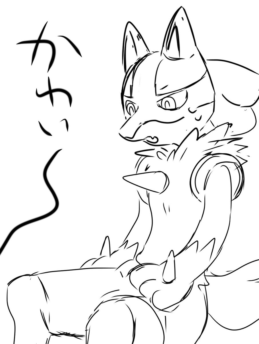 moyaaaaak's tweet photo. 仕事の間に描いたポケです(後半2枚擬 ﾉﾚ力リオ、ア─マ─カ"ア) https://t.co/hPKX7Jmx4e