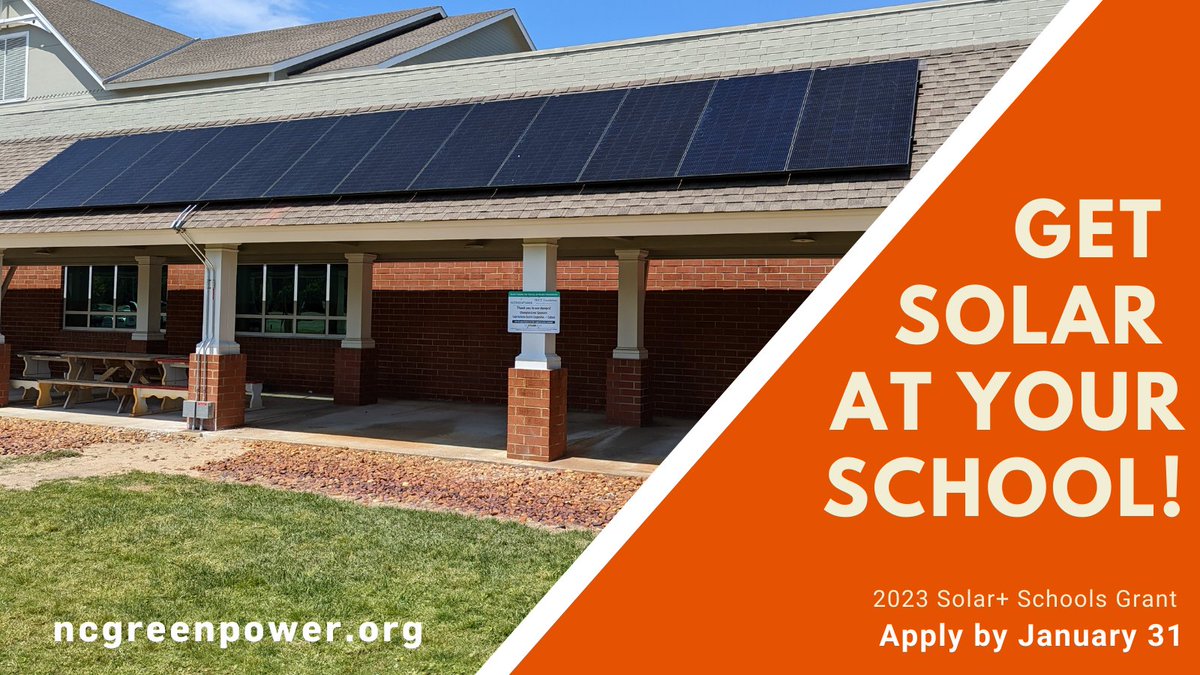Why your school should apply for an NC GreenPower Solar+ Schools grant ncgreenpower.org/wp-content/upl…