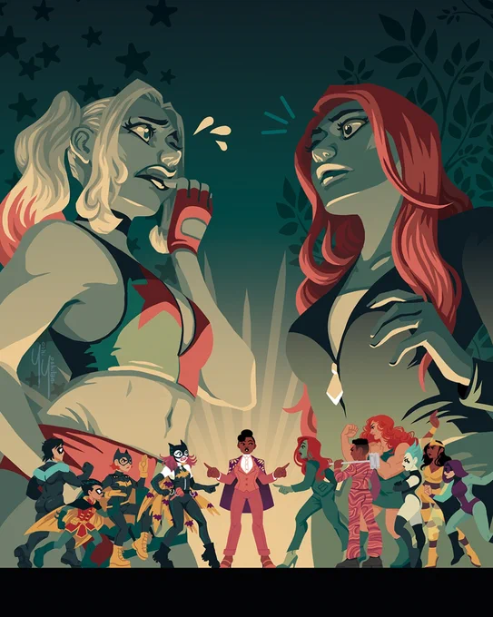 Trouble in paradise? It's been a minute since I got to share a new Harley Quinn cover! Issue 5 will hit stores February 21! If you still need to catch up, issues 1 and 2 are already available.Written by  with art by , cover art by me. 
