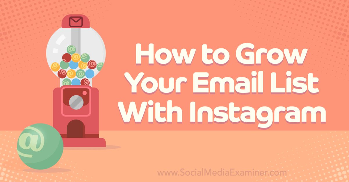 innovatesocialm's tweet image. Instagram and Meta Business Suite have several tools for generating #email subscriptions, including options for both passive collection and targeted campaigns. Let’s walk through these built-in tools for collecting email addresses. socialmediaexaminer.com/how-to-grow-yo…

#Instatool #emails