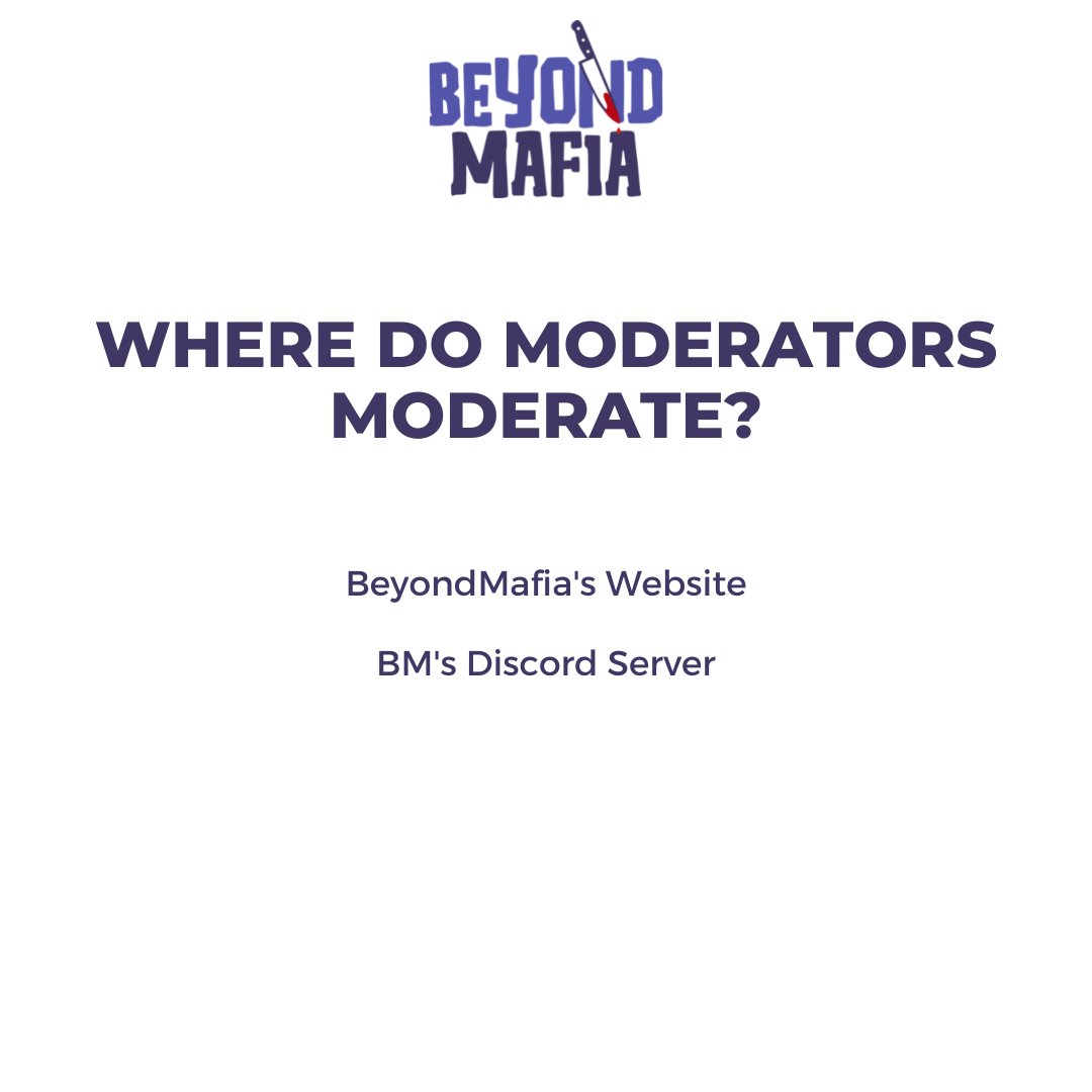 BeyondMafia's tweet photo. #BeyondMafia is looking for Moderators! Don't wait and apply today at the link in our bio! 

#Moderators #Discord #Mafia #Games #BrowserGames #Fun #Community #ForumGames #artwork #websites #Website https://t.co/pdDdkU2PRZ