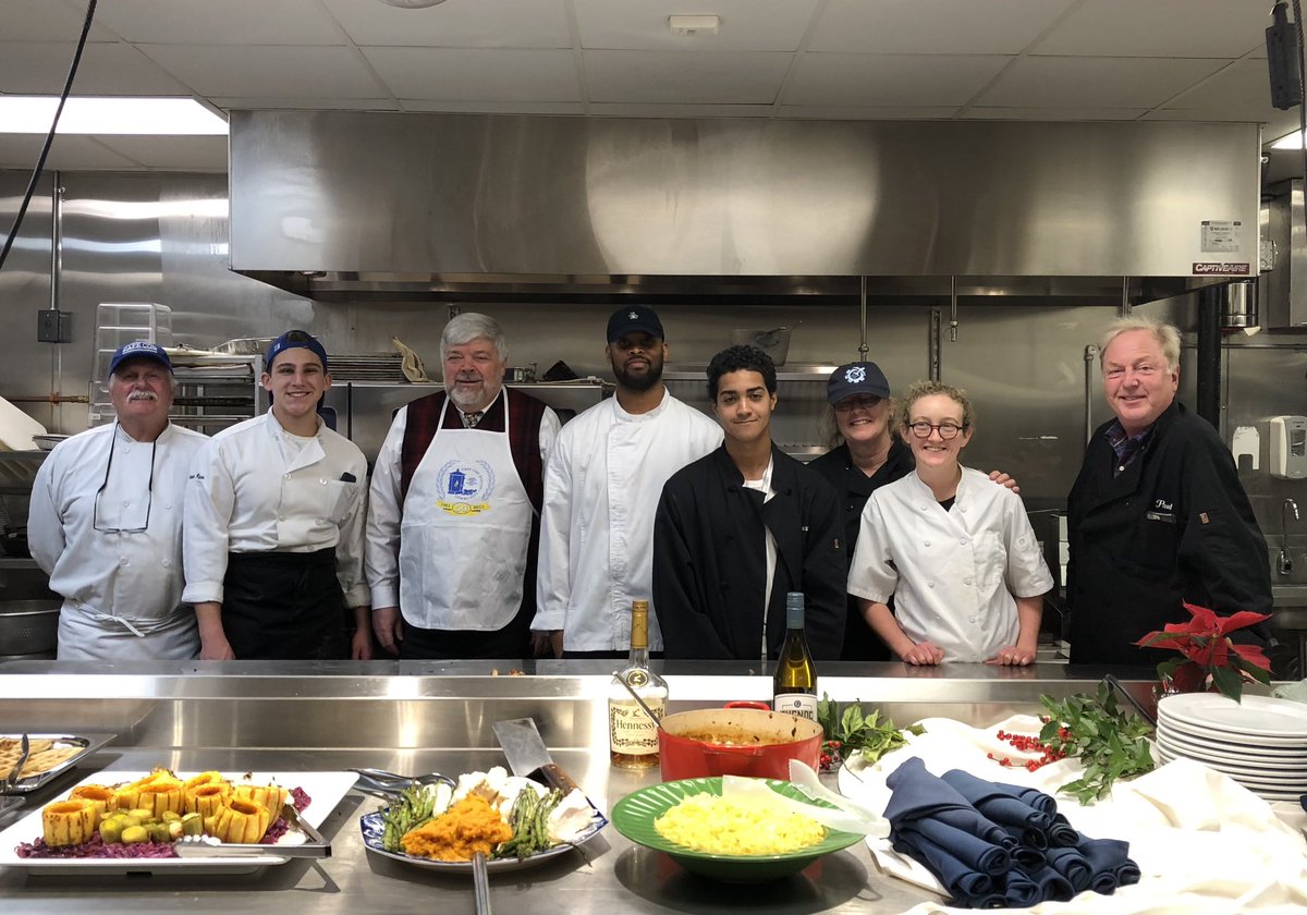 Congrats to students in “Fundamentals of Professional Cooking” for acing their  final by making delicious chicken dishes!