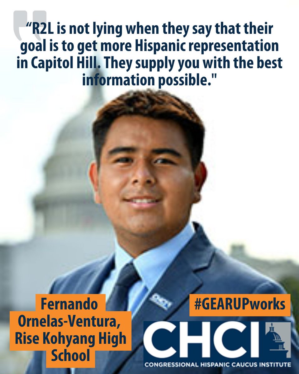 GEARUP4LA's tweet photo. Proud to have #GEARUPworks @brightstrschool  students like Fernando represent in the @CHCI NextGen Latino Leadership program and we look forward to having more student leaders participate this summer! Deadline is Feb. 15: https://t.co/5Y8MJWW57q @RepJimmyGomez https://t.co/wtBhhkj9LC