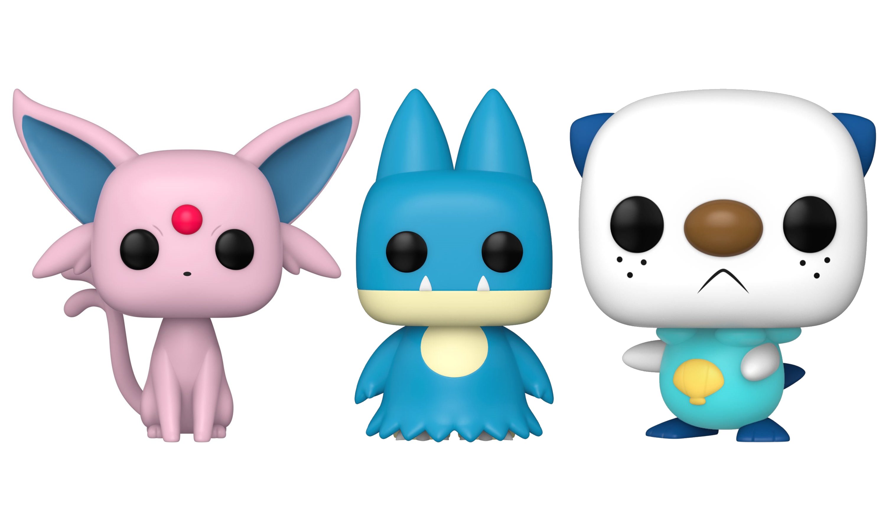 Pokekalos on X: #PokémonGoodies : premier aperçu des Funko Pop! Pokémon de  Tiplouf, Lokhlass et Phyllali  / X