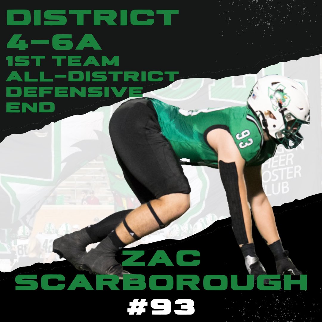 CarrollDragonFB's tweet image. District 4-6A 1ST TEAM DEFENSIVE LINEMAN
@CABCSLC 
@SLCAthletics 
@SportsDayHS 
@startelegram 
@CadeParks48