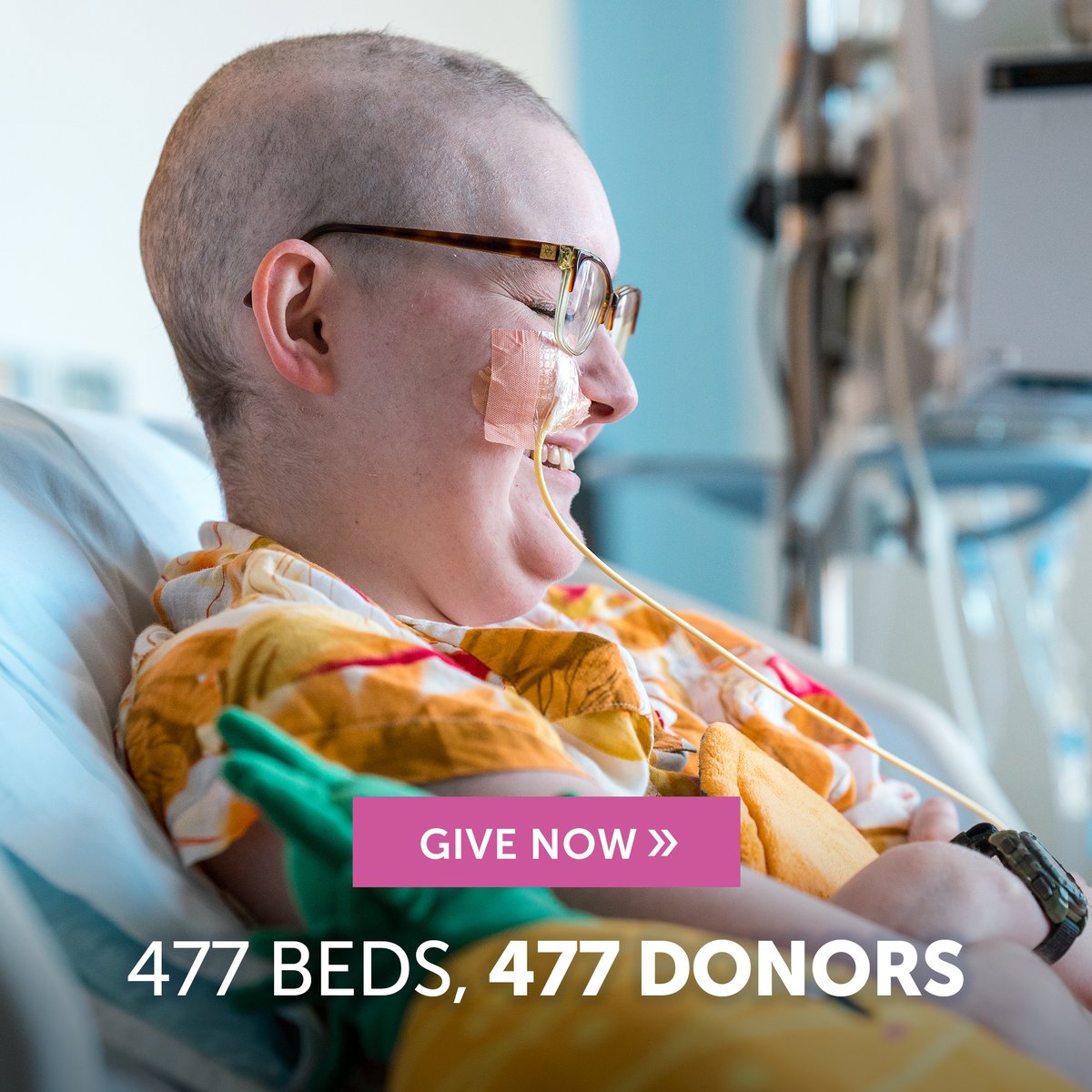 Many children who come to Boston Children’s don't know they’ll spend the holidays battling the unimaginable far from home. Our December goal is to inspire 477 donors – one for each hospital bed. Donate today and your gift will go directly to 477 patients. ms.spr.ly/6017erR9B