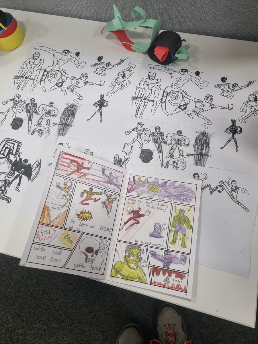 fgcs2025's tweet photo. Check out the work our boys have been producing during their arts and crafts sessions 🖌✏️ @FgcsInfo https://t.co/3qpuPEPjgv