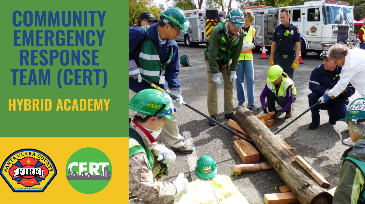 County Fire is offering a Hybrid CERT Academy in January 2023! The Community Emergency Response Team (CERT) academy trains residents to prepare for and respond to life-threatening events in their community. To register: Jan2023HybridCERT.eventbrite.com #CERT #emergencypreparedness
