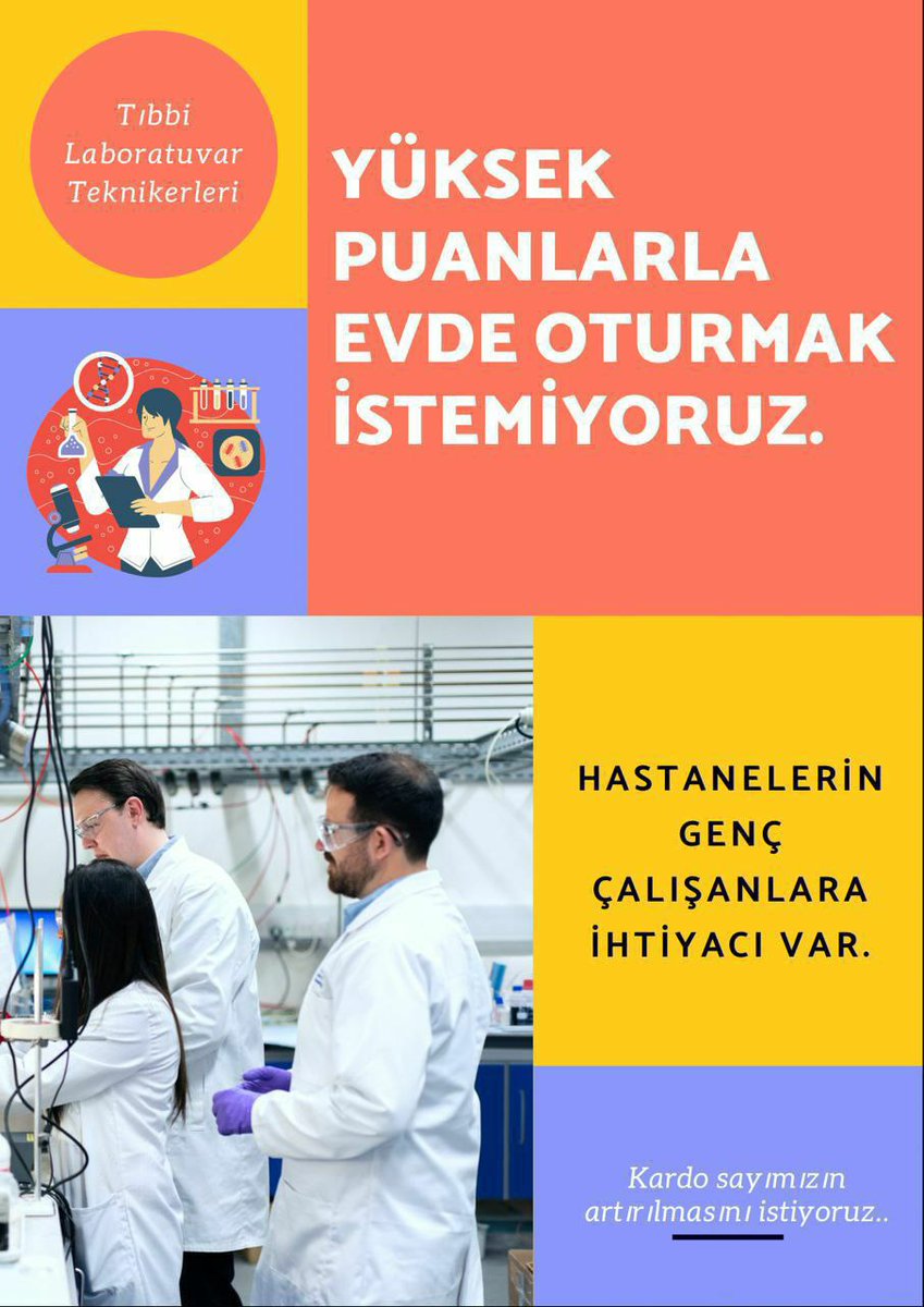 fullyakivanc's tweet photo. Halk Sağlığı Laboratuvarlarında da gerekli olan laborant istihdamı sağlanmalıdır.
#LaborantsızReformOlmaz https://t.co/65ttBY9mrB