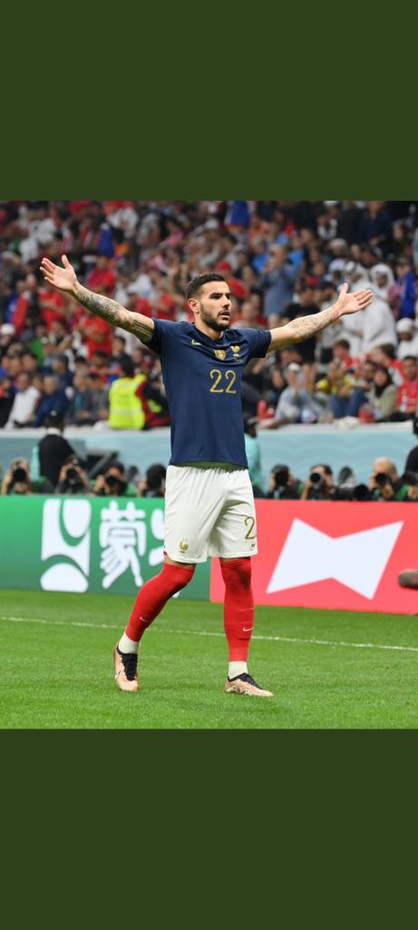 #MoroccoVsFrance
France all the way. THANK YOU THEO