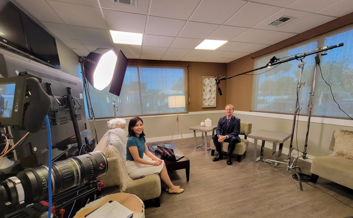 Sino_Biological's tweet photo. #BTS photos of an upcoming interview with BrandStar!

#interview #biotech #cro #covid #bioreagents #therapeutics #protein #antibodies https://t.co/QPt0HUSoVi