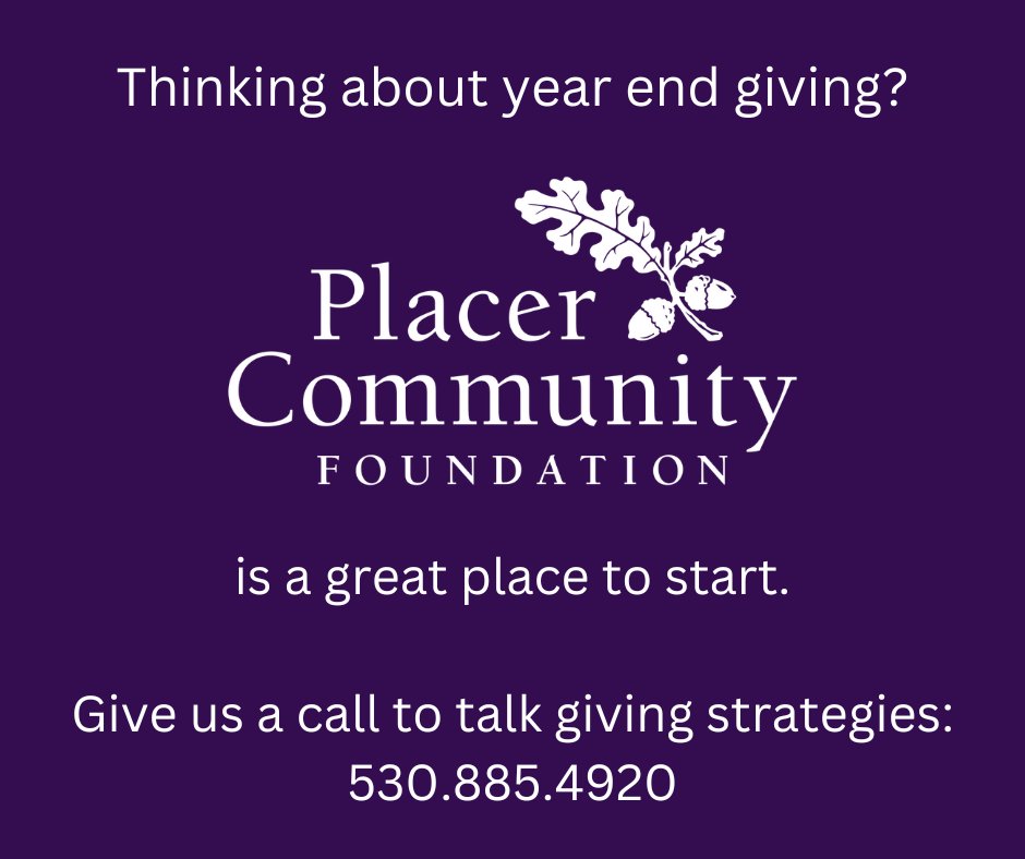 Placer Community Foundation tweet media