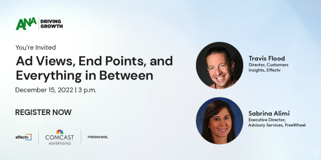 LizFerrari_'s tweet photo. In this webinar, @Effectv’s Travis Flood and @FreeWheel’s Sabrina Alimi discuss the current TV landscape and offer insights into reaching audiences based on data-backed advertising trends via @ANAmarketers #EffectvEmp https://t.co/BfxAGhfqXH https://t.co/OBbA3HXEsZ
