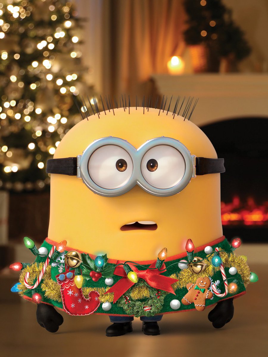 Minions on Twitter "showin’ up to the ugly christmas sweater party