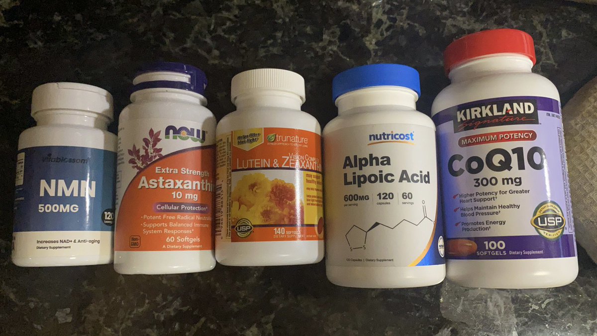 有人问我怎么抗衰，
我的回答是：

运动第一，
营养补充第二。

医美只能改变外在，不能调整内部时钟！顶多让自己感觉良好，当然心情好也很重要。

我丝毫不隐瞒我的配方，以下

Nmn 抗衰神剂
虾青素 地球最强抗氧化剂
菊黄素 保护眼晴防老化
硫辛酸 抗糖减脂
辅酶 心脏保护剂

间歇服用即可。