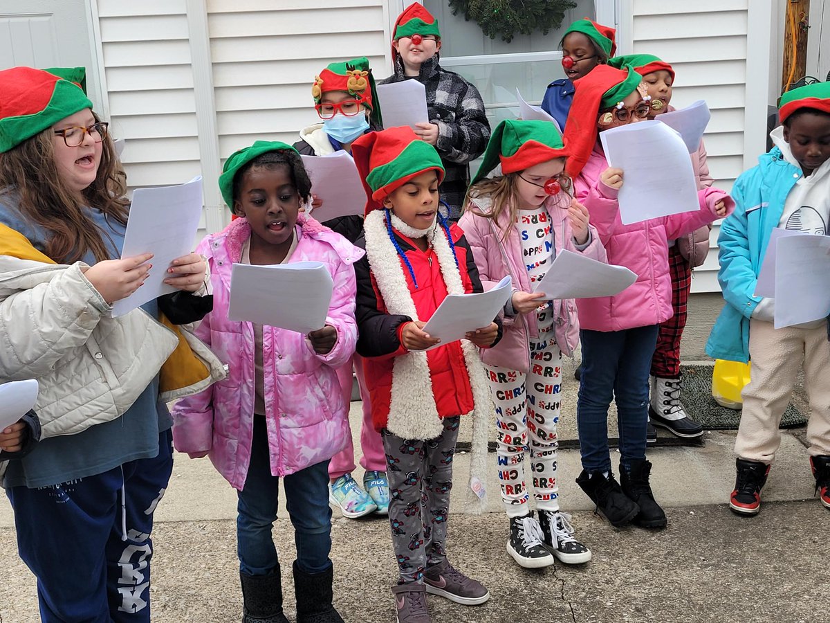 #NDBSOA Third Grade Scholars sang holiday carols to the community for those that are house bound. @Get2schoolcle @Ericgordon_CEO @Clemetroschools @Oheducation <a href="/Cleveland_PL/">Cleveland Public Library</a>  <a href="/CmsdKaren/">CMSD-Karen Thompson</a> <a href="/teachcle_cmsd/">Teach Cleveland</a> @Westparkkamms <a href="/CityofCleveland/">City of Cleveland</a> @KeepGoingCLE @justinmbibb
