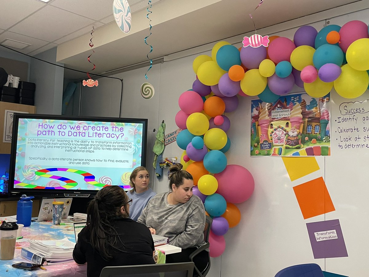 JessA_Bender's tweet photo. The last two weeks have been sweet in the Dundalk Data Land grade level meetings! @TeamDundalkES @kkarpus @aweaver313 @MrsBosserman #makepdfun https://t.co/eECaEWav5o