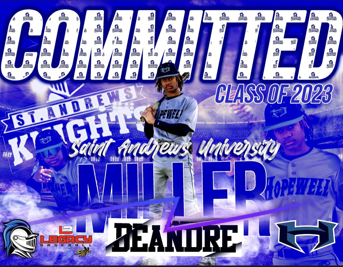DreMiller704's tweet image. After a long talk with my family I’m Excited to announce that I will be continuing my academic and Baseball career @SAU_Knights_BSB Thanks to All my coaches for Believing in Me! @HTitansBaseBall @LegacyBaseball5 @jkeller_10 @PBR_SC @PrepBaseballNC @HopewellAD @Coach_Skellie