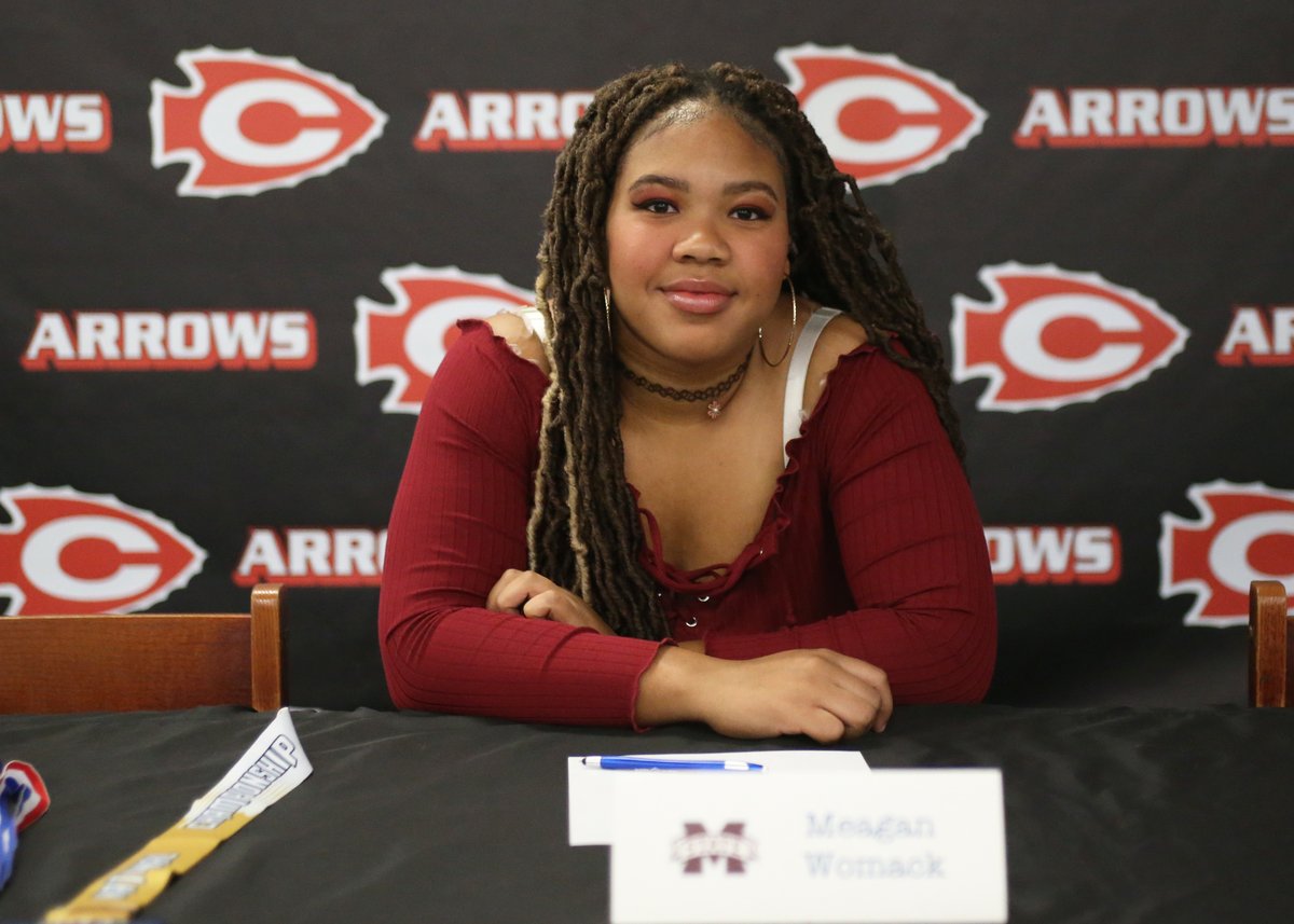 On Tuesday, December 13, Meagan Womack signed a letter of intent with Mississippi State University’s Track-and-Field program. Meagan Womack is the daughter of Tarsha Womack and Fredrick Womack. tinyurl.com/3jjs7ars