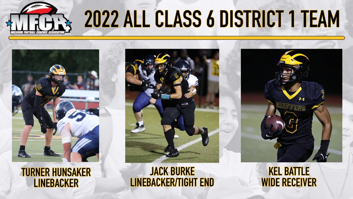 Congratulations to <a href="/VianneyFootball/">Vianney Football</a> selections to this year's MFCA All District Team