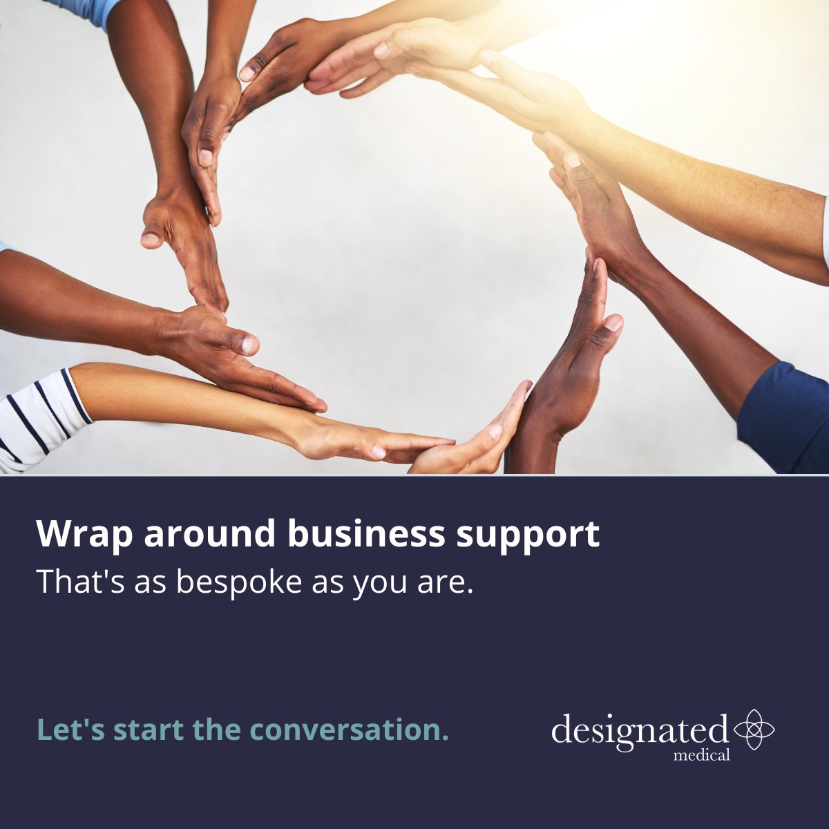 We wrap around your business providing bespoke solutions for you. You are experts at your business, allow our experts to support you.

For more information email info@designatedgroup.com or call 020 7952 1460

#marketing #PA #accountancy #bookkeeping
