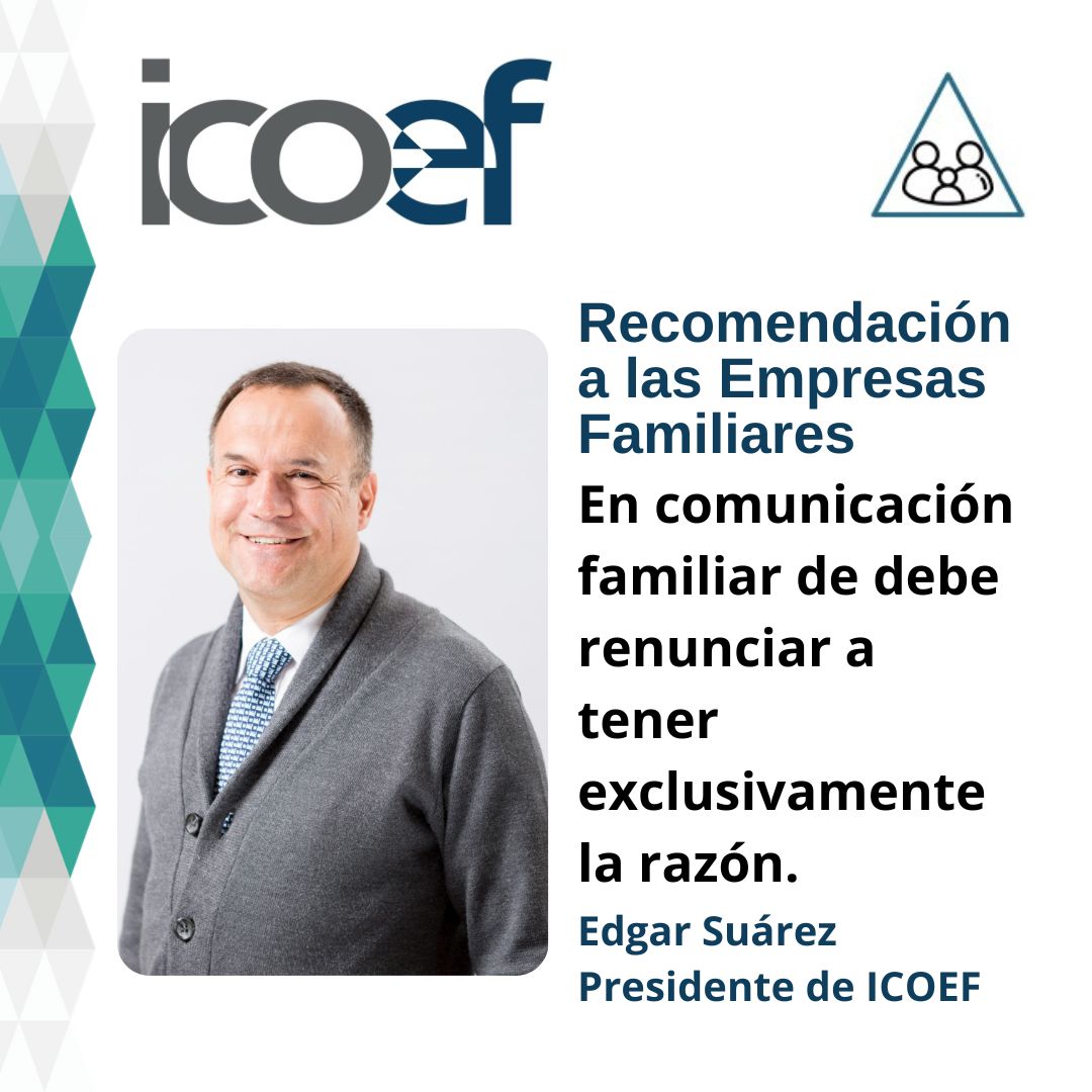 ICOEF1's tweet photo. Les compartimos una interesante recomendación de nuestro afiliado Edgar Suárez Ortiz @esuarezo, reconocido experto en temas de las empresas familiares del país.
#empresasfamiliares #ICOEF #familiasempresarias #EmpresasFamiliaresColombia #AfiliadosICOEF https://t.co/8nIJhtho4X