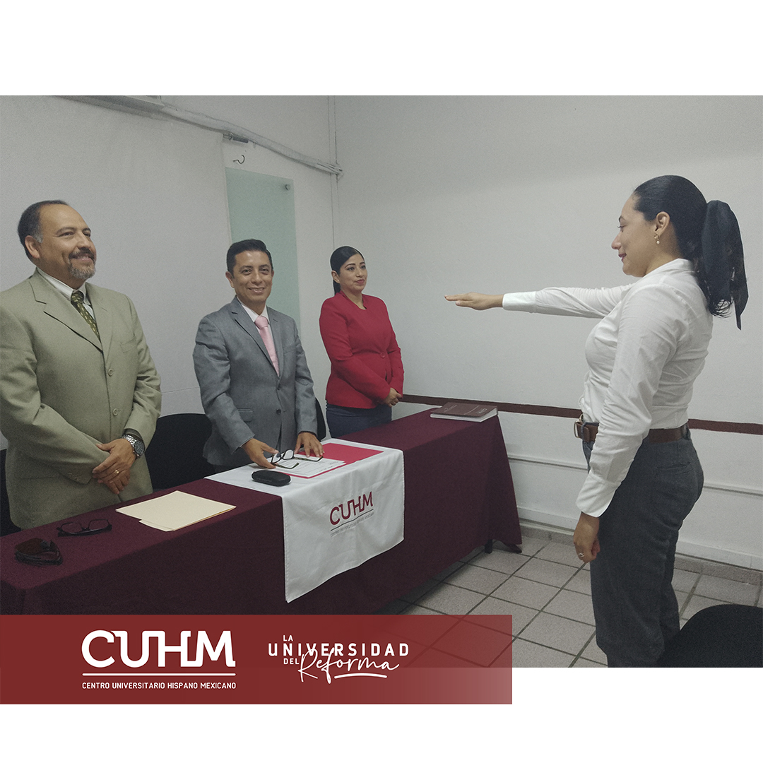 cuhmmx's tweet photo. ¡Felicidades Mtra. Coral!

El pasado sábado 10 de diciembre tomó protesta para obtener el grado de Maestra en Administración Coral Guzmán Parrilla. El CUHM le desea el mayor de los éxitos en sus próximos proyectos. 
Tú como ella ¡Titúlate ya! https://t.co/5IhdxgujQj