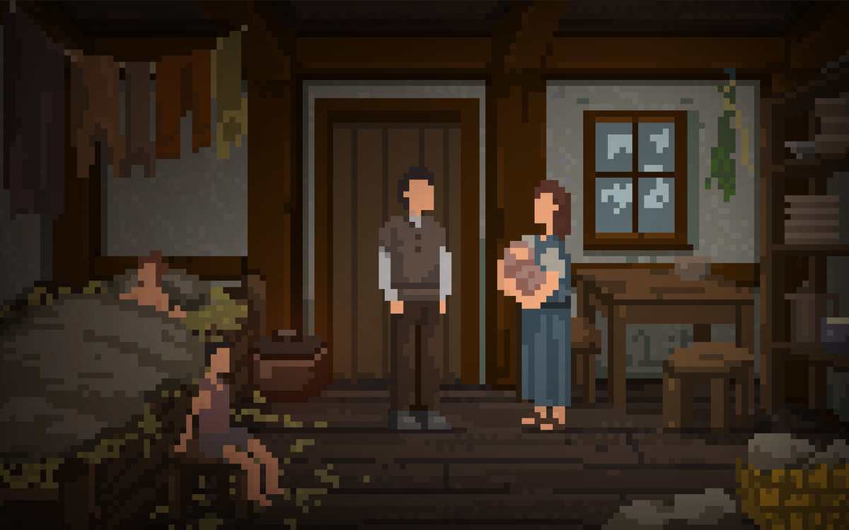 It is #indiedevhour! 🥳My #pointandclick The Plague Doctor of Wippra was released 2 months ago and is now on sale. Check it out if you like #pixelart adventures! :)
store.steampowered.com/app/1811740/Th…