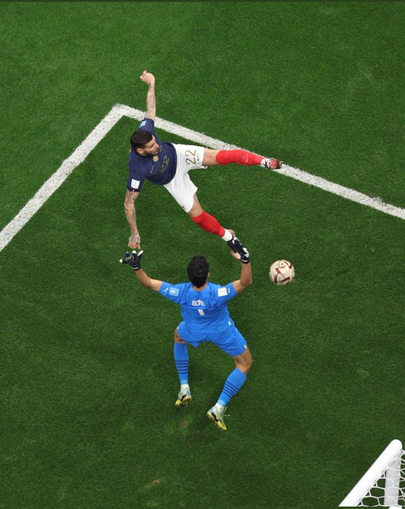 #MoroccoVsFrance #FRAMAR #FIFAWorldCup
Wow! What an acrobatic Goal. Bono had no chance