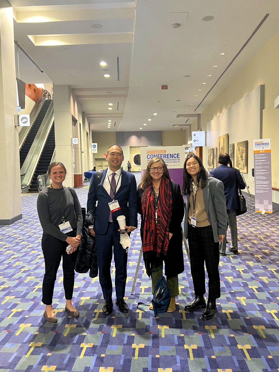 Was lucky enough to revisit my days of daily pat downs by the secret service & share our QI research at @AcademyHealth’s #DIScience2022 with these incredible research groups & colleagues @NQUIRES1 @IU_SOQIC https://t.co/ObC72HP8fM