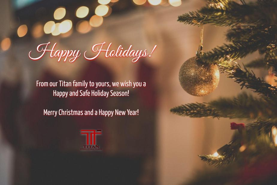 Merry Christmas and a Happy New Year from our Titan Family to yours! 🎅🎄🌟