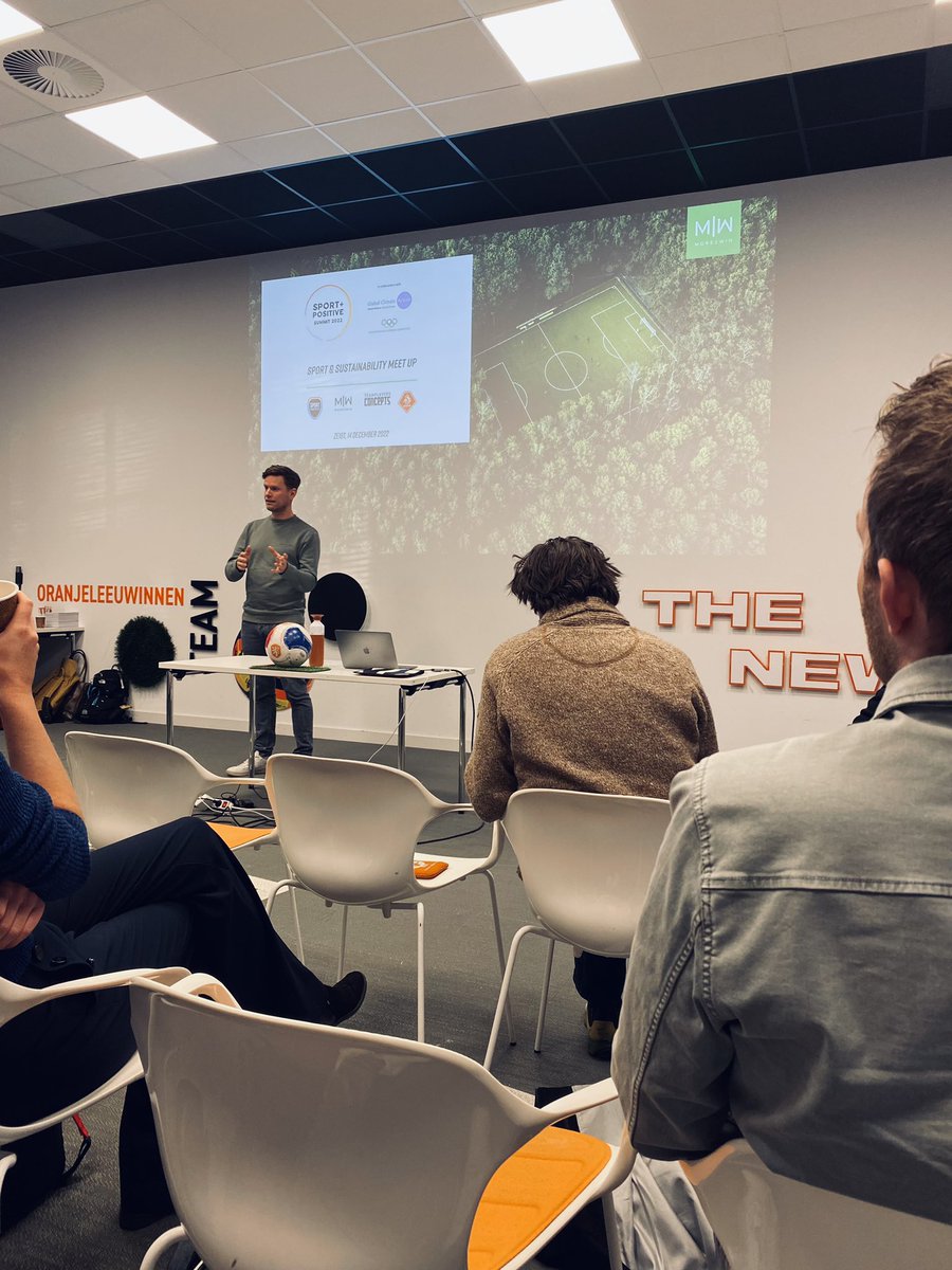 Vandaag organiseerden we vanuit More2Win een meetup voor iedereen die mee naar de Sport Positive Summit in Londen waren én voor diegenen die daar graag bij waren geweest. We vormen zo langzamerhand een gemotiveerde kopgroep van voorlopers in sport en duurzaamheid! 🌱🌍
