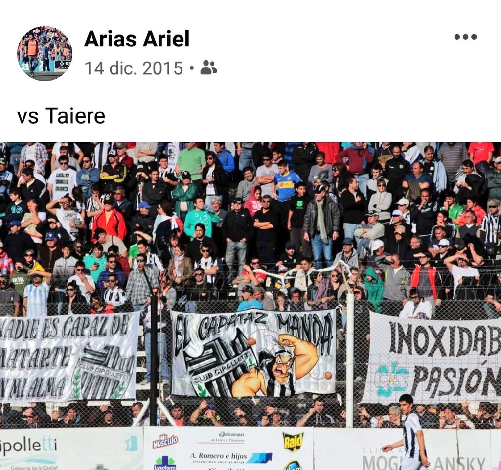 AriasAsari22's tweet photo. Foto recuerdo. Hace 7 años enfrentabamos a Talleres en #LaVisera 😪 https://t.co/AjDbmwXqIj