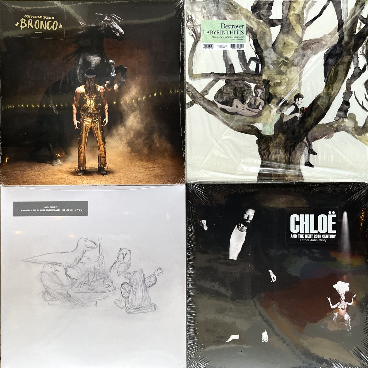 SmartpunksShop's tweet photo. some of our favorite rock albums of 2022!! 🙌 

#YeahYeahYeahs #WetLeg #Alvvays #TheBeths #OrvillePeck #Destroyer #BigThief #FatherJohnMisty #FontainsDC #TheSmile #Spoon #ToroyMoi https://t.co/adtIfLwgLu