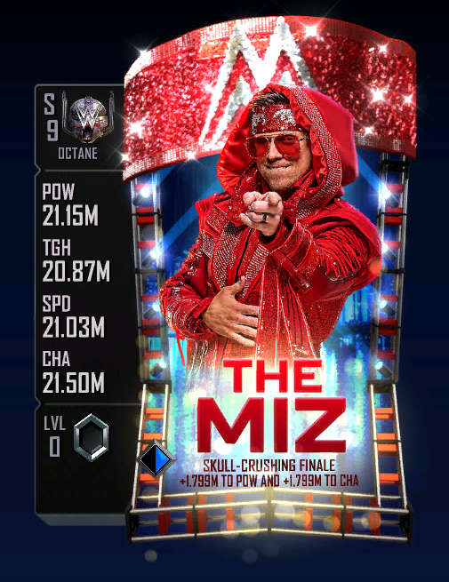 WWE Supercard™ Leaks on Twitter: "Here's The Miz Octane card. #WWESupercard"